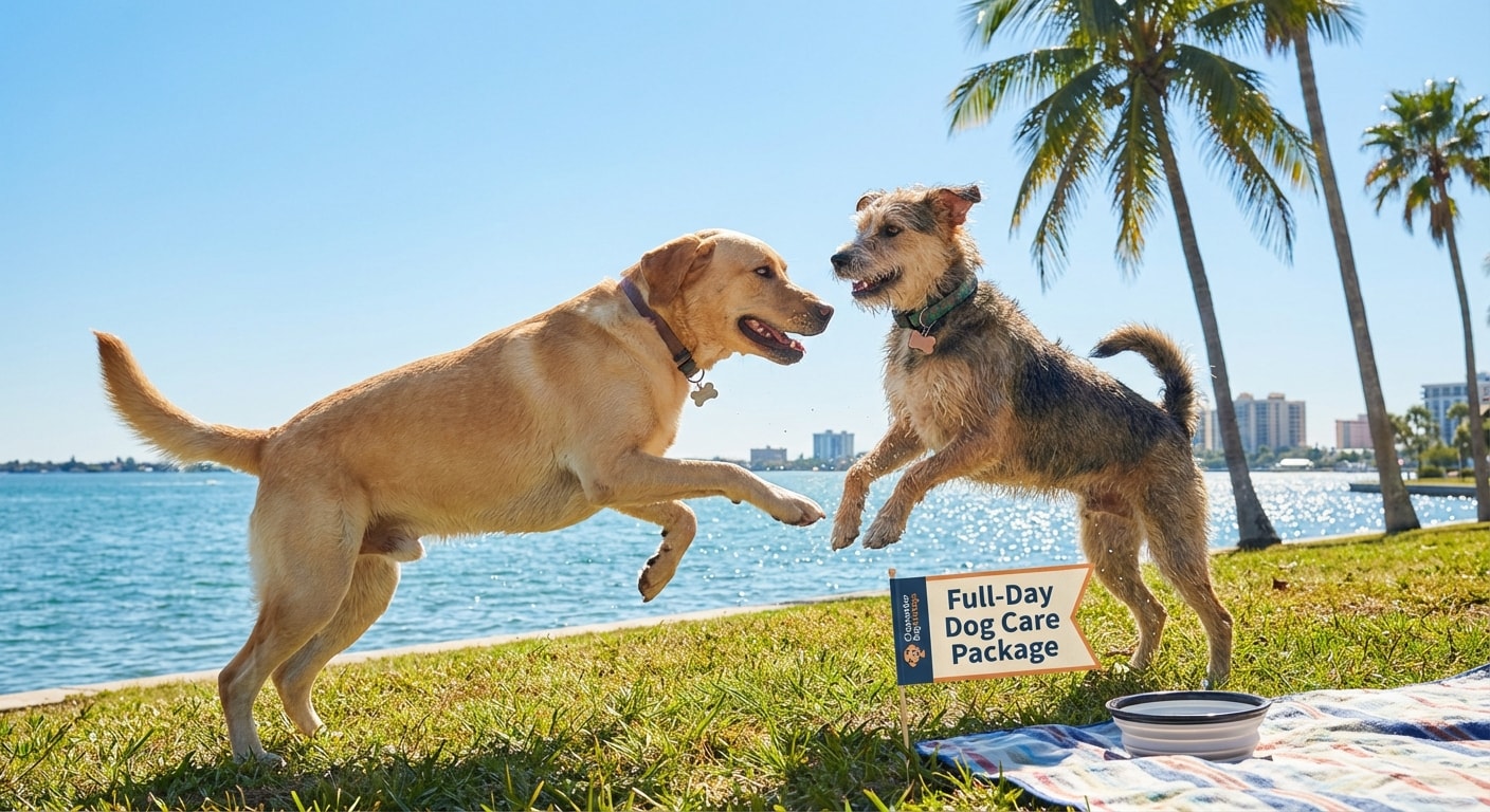 AI-generated image for Full-Day Dog Care Package